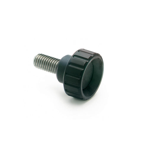 106754 - BT.32-SST-p-M8x20 - Elesa Fluted Grip Knob w/ Stainless Threaded Stud Threaded M8 x 20mm