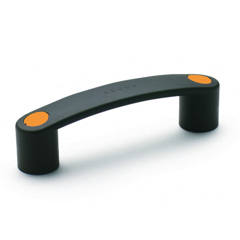 260361-C2 - EBP.180-8-FLX-C2 - Elesa Front Mouting Flexible Bridge Handle - Mounting Holed M8