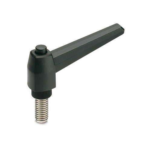 941611 - MRX.63-SST-p-5/16-18x3/4 - Elesa Stainless Steel Adjustable Handle Threaded 5/16-18X3/4
