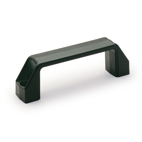 37201 - M.443/200-CH-C9 - Elesa Glass-Fiber Reinforced Pull Handle - Glossy Black - 8mm Mounting Hole