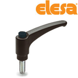 ERX.44-p M6x40-C1 - 234146-C1 - Elesa Adjustable Handle with Stud Threaded M6