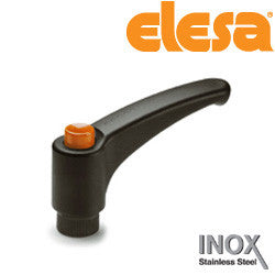 ERX.78-SST-3/8-16-C2 - 90235156-C2 - Elesa Adjustable Handle with Stainless Steel Boss Threaded 3/8-16
