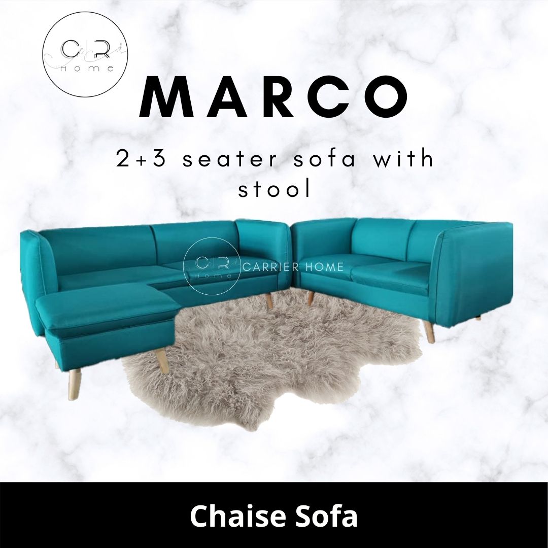 san marco 3 seater chaise