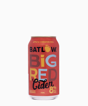 Batlow Big Red Cider Cans - Case (24 x 375mL)