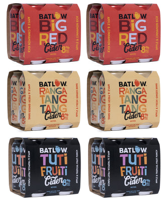 Mixed Pack Batlow Blended Cans - Case (8 x 375mL x 3)
