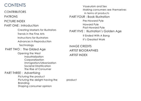 Table of Contents