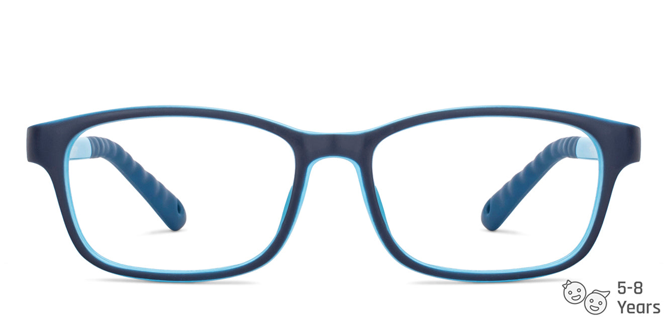 Blue Cat Eye Full Rim Kid Eyeglasses by Hooper-149908