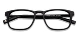 Black Rectangle Full Rim Unisex Eyeglasses by John Jacobs-115411