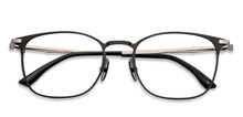 Load image into Gallery viewer, Black Square Full Rim Unisex Eyeglasses by John Jacobs Computer Glasses-141860