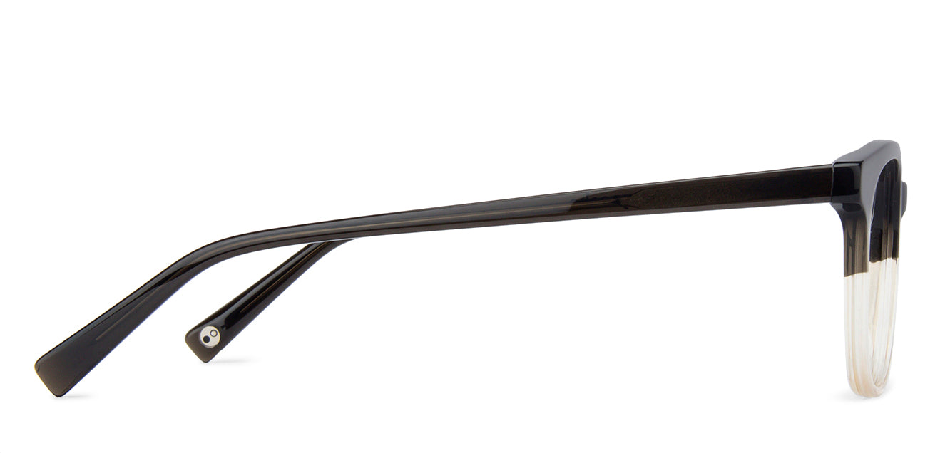 Black Wayfarer Full Rim Unisex Eyeglasses by John Jacobs Computer Glasses-146295