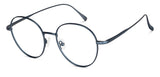 Blue Round Full Rim Unisex Eyeglasses by John Jacobs-147410