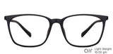 Black Wayfarer Full Rim Unisex Eyeglasses by Lenskart Air-148355