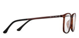 Brown Rectangle Full Rim Unisex Eyeglasses by Lenskart Air-146812