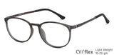 Grey Round Full Rim Unisex Eyeglasses by Lenskart Air-148372