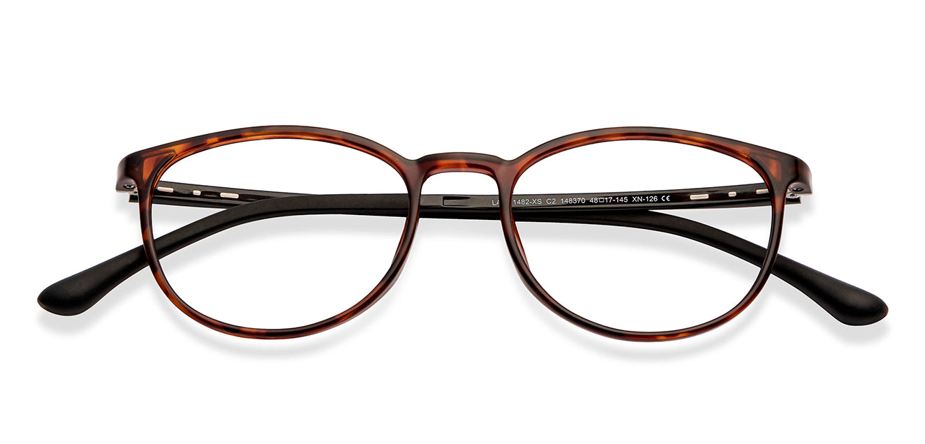 Brown Round Full Rim Unisex Eyeglasses by Lenskart Air-148370