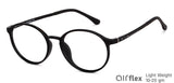 Black Round Full Rim Unisex Eyeglasses by Lenskart Air-148365