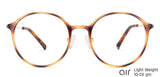 Brown Round Full Rim Medium Unisex Eyeglasses by Lenskart Air-146001