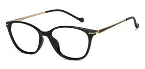 Black Cat Eye Full Rim Unisex Eyeglasses by Lenskart Air-146848