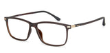 Brown Rectangle Full Rim Unisex Eyeglasses by Lenskart Air Computer Glasses-147872