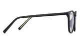 Black Wayfarer Full Rim Unisex Eyeglasses by Lenskart Air Computer Glasses-147749