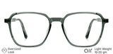 Green Hexagonal Full Rim Unisex Eyeglasses by Lenskart Air LA-146019