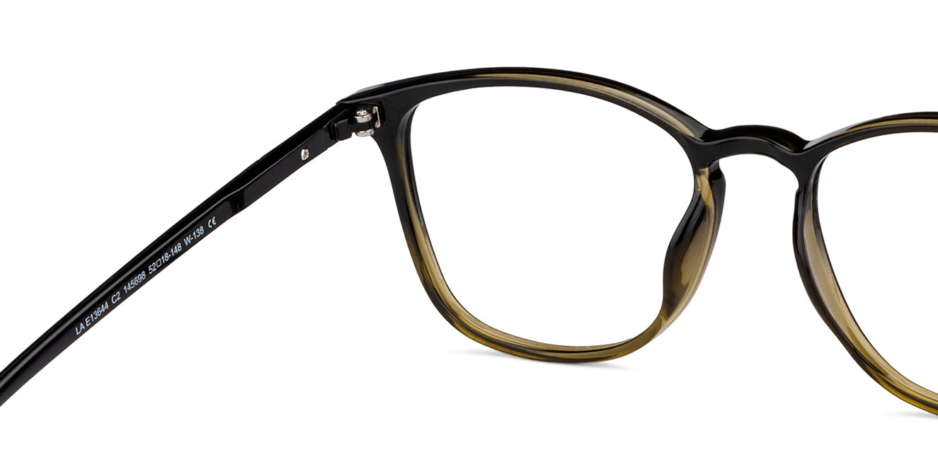 Black Square Full Rim Unisex Eyeglasses by Lenskart Air-145698