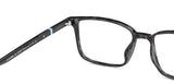 Grey Rectangle Full Rim Unisex Eyeglasses by Lenskart Air-147104