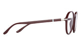 Maroon Round Full Rim Unisex Eyeglasses by Lenskart Air-147113