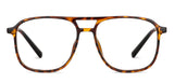 Brown Rectangle Full Rim Unisex Eyeglasses by Lenskart Air-147116