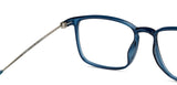 Blue Square Full Rim Unisex Eyeglasses by Lenskart Air-147431