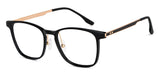 Black Square Full Rim Unisex Eyeglasses by Lenskart Air-147439