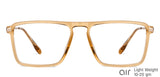 Brown Square Full Rim Unisex Eyeglasses by Lenskart Air-148330