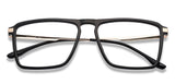 Black Square Full Rim Unisex Eyeglasses by Lenskart Air-148332