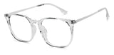 Transparent Round Full Rim Unisex Eyeglasses by Lenskart Air-149005