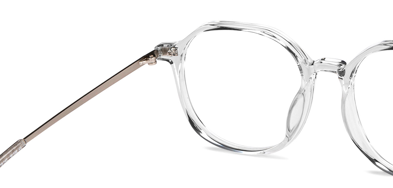 Transparent Round Full Rim Unisex Eyeglasses by Lenskart Air-149011