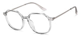 Grey Round Full Rim Unisex Eyeglasses by Lenskart Air-149012
