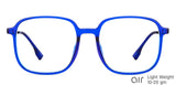 Blue Square Full Rim Unisex Eyeglasses by Lenskart Air-149027