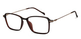 Brown Square Full Rim Unisex Eyeglasses by Lenskart Air-149516