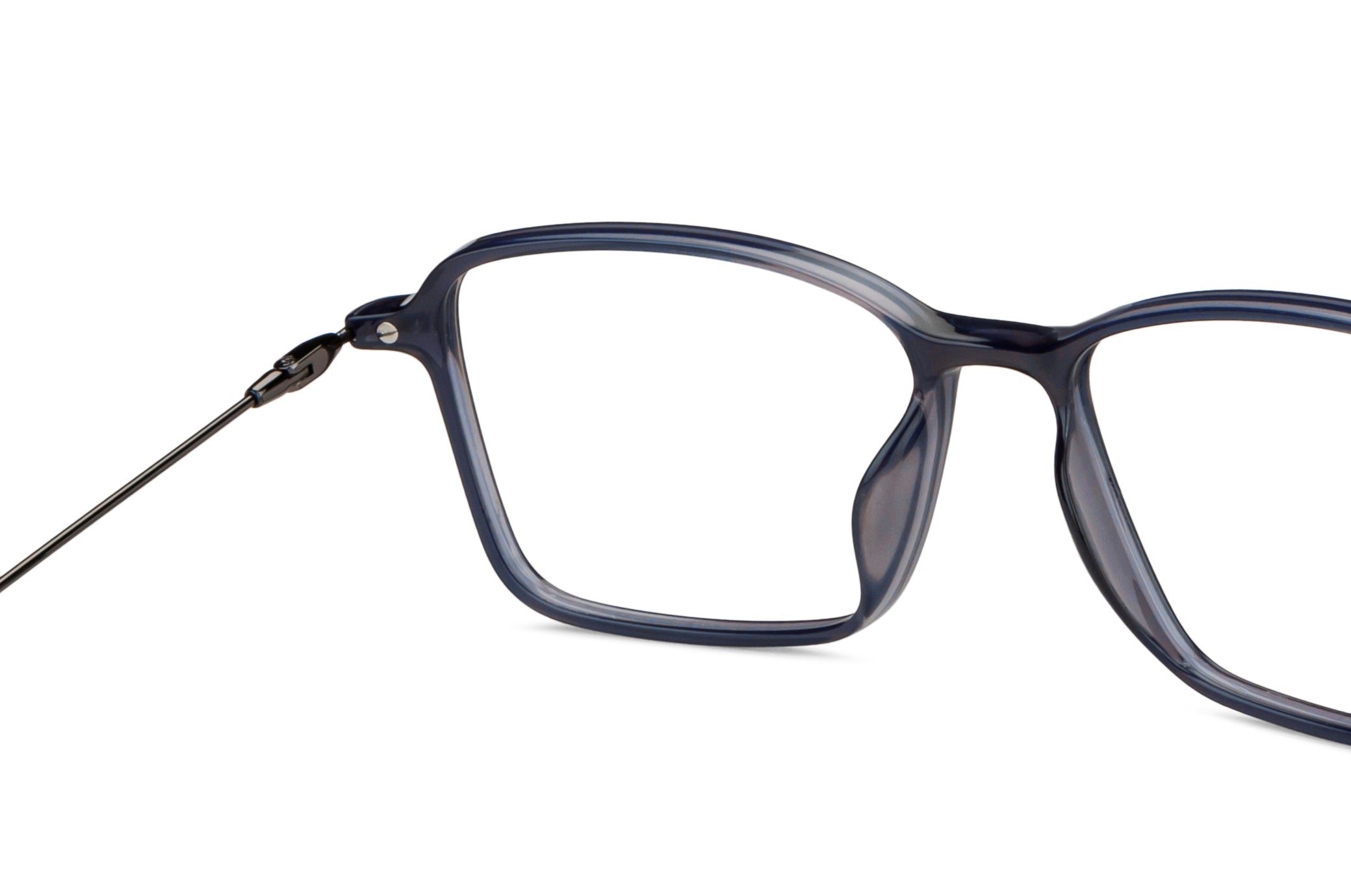 Blue Square Full Rim Unisex Eyeglasses by Lenskart Air-149517