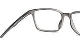 Grey Rectangle Full Rim Unisex Eyeglasses by Lenskart Blu-149765