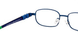 Blue Rectangle Full Rim  Kid Eyeglasses by Lenskart Junior-142694