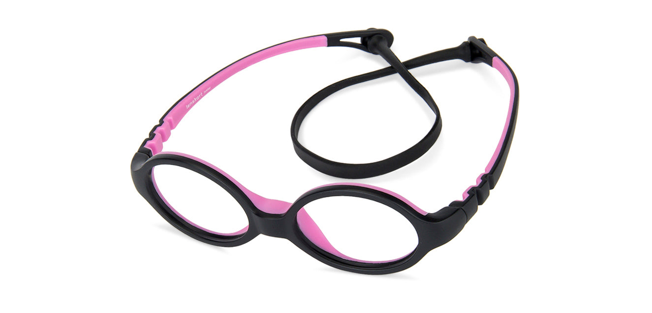 Black Oval Full Rim  Kid Eyeglasses by Lenskart Junior-144098