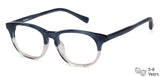 Blue Square Full Rim  Kid Eyeglasses by Lenskart Junior-146673