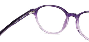 Purple Round Full Rim  Kid Eyeglasses by Lenskart Junior-146678