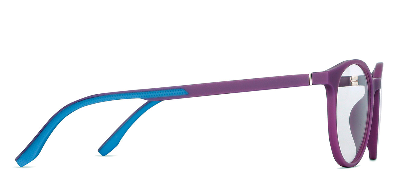 Purple Round Full Rim  Kid Eyeglasses by Lenskart Junior-147232