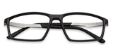 Black Rectangle Full Rim Unisex Eyeglasses by Lenskart Air Computer Glasses-147983