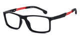 Black Rectangle Full Rim Unisex Eyeglasses by Lenskart Air LA-136830