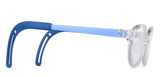 Transparent Oval Full Rim  Kid Eyeglasses by Lenskart Junior-145676