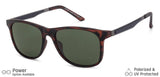 Brown Wayfarer Full Rim Unisex Sunglasses by Vincent Chase Polarized-130847