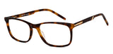 Brown Rectangle Full Rim Unisex Eyeglasses by Vincent Chase-149312